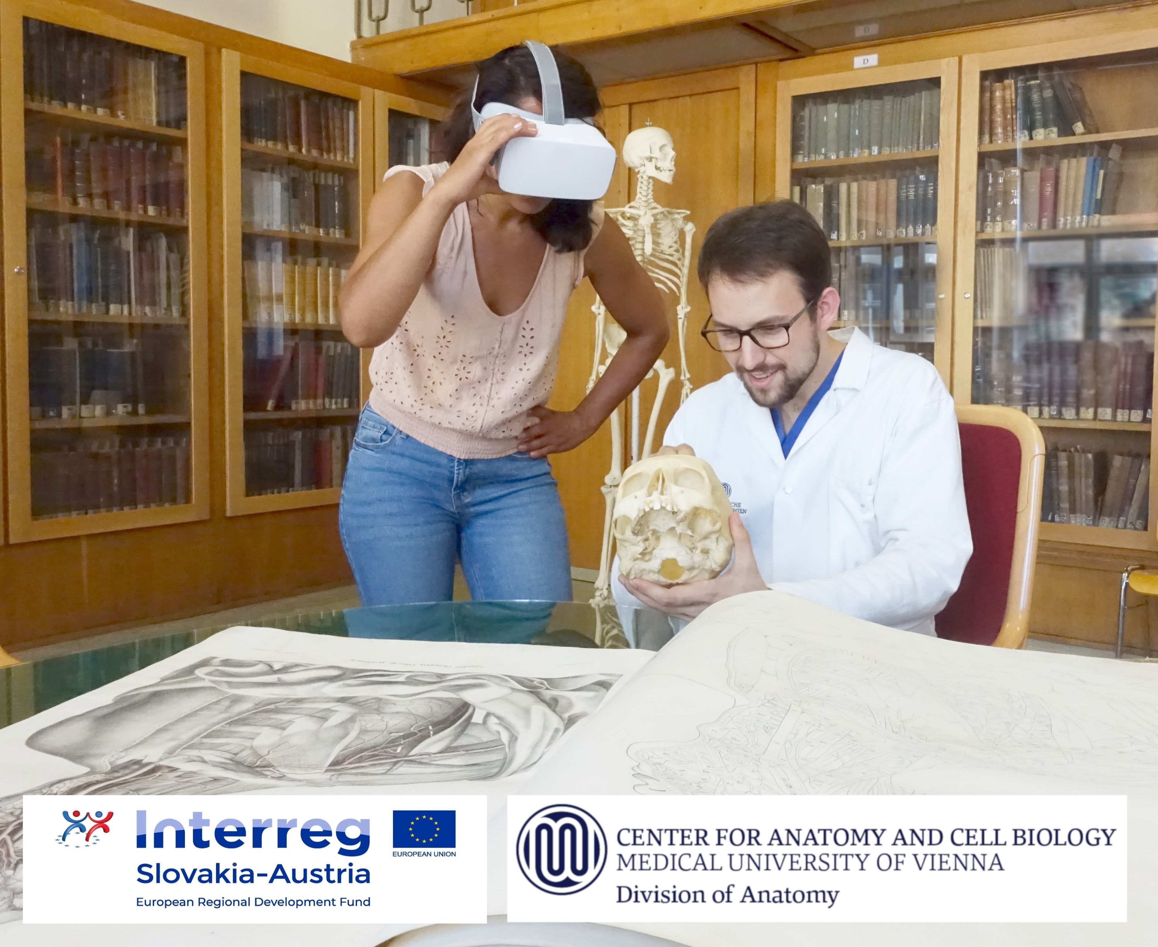 Mit Virtual-Reality-Brillen gelingt der Durchblick in die Anatomie